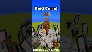 Minecraft Raid Farm 121 shorts [upl. by Balbur]