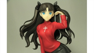 Fatestay night Unlimited Blade Works Master Figure Rin Tohsaka マスターフィギュア 遠坂凛 [upl. by Inah217]