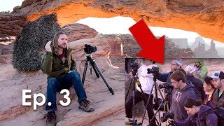 How we BEAT PHOTOGRAPHERS to MESA ARCH [upl. by Kreit]