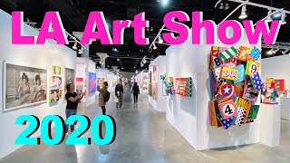 LA ART SHOW 2020 Walk Around [upl. by Dorsman]