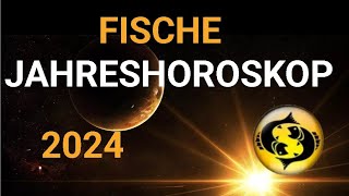 ⭐ FISCHE ⭐ JAHRESHOROSKOP 2024 VON KI [upl. by Atelahs]