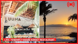 🔴LIVE Stunning Restaurant with Sea Views in Fanabe Costa Adeje ☀️ [upl. by Oht]