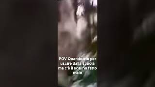 QUEL SCALINO ☠️ funnyvideo goofyahh [upl. by Yasibit277]