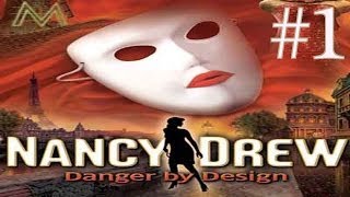 Nancy Drew Danger By Design Walkthrough part 1 [upl. by Anes113]