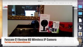 Foscam C1 Review HD Wireless IP Camera [upl. by Borg]