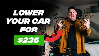 Tein Lowering Springs Review Cheapest Way to Lower Your Car [upl. by Lawrenson273]