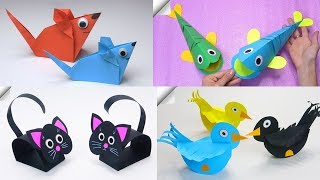 11 DIY paper crafts  Paper toys [upl. by Shinberg]