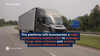 Technology Volvo amp Daimler Team Up For New Truck OS Platform [upl. by Nnaerb6]