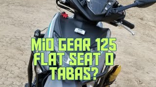 Mio Gear 125 Flat seat or Tabas Ano Mas Ok [upl. by Namien245]