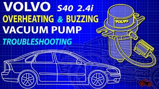 Volvo S40 Overheating amp Buzzing Brake Vacuum Pump Troubleshooting [upl. by Anolla]