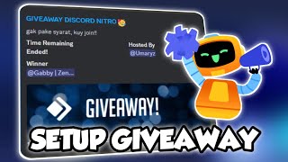 Setup Giveaway Di Server Discord  Discord Tutoria [upl. by Papageno]