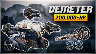 WR 🔥 Demeter Gets 700000 HP w Roulette – Mk3 Gameplay  War Robots [upl. by Ellenahs]