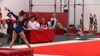 Christine Bonfadini Floor Routine [upl. by Atinel241]