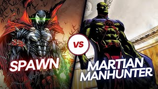 Martian Manhunter vs Spawn is not close [upl. by Noicnecsa]