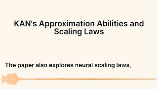 Exploring Kolmogorov–Arnold Networks The Future of Neural Architecture [upl. by Erastes171]