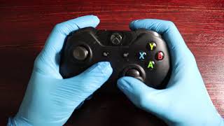 ASMR Game Controller Cleaning  Scraping Rubbing Clicking NO TALKING [upl. by Hodgson]