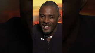 Idris Elba fangirled when he met Meryl Streep [upl. by Claudius]