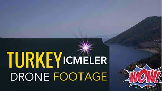 Footage  Turkey Icmeler  Turkish holiday resort  Cinematic Aerial Film [upl. by Kipper]