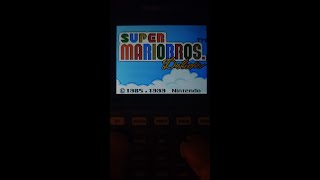 TIBoy CE GBC Preview 1 Super Mario Bros Deluxe and Magi Nation [upl. by Eneli]