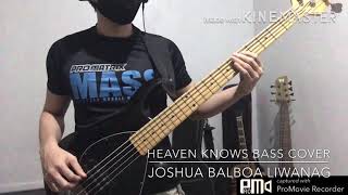 Heaven Knows Bass Cover  Orange amp lemon [upl. by Haggai870]