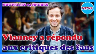 Vianney répond aux critiques des internautes et apporte des précisions sur sa version dquotHallelujahquot [upl. by Notgnirrab825]