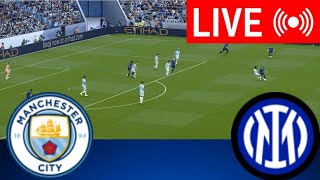 🔴LIVE Manchester City vs Inter Milan  Champions League 2425  PES 21 Simulation Gameplay [upl. by Way370]