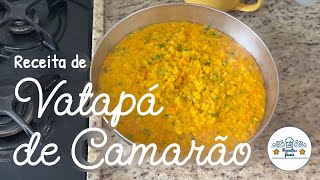 Receita de Vatapá de Camarão [upl. by Yenahpets]