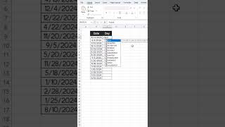 Speed Up Your Date Formatting in Excel 🚀📅excel tutorial spreadsheet cell vlookup diy [upl. by Barker]