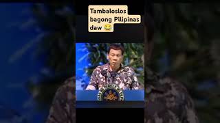 Tambaloslos bagong Pilipinas 😂 duterte trending vpsarahduterte news [upl. by Ninel493]