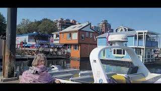 Holland America 53 day Majestic Japan Day 2 part 1 Victoria BC fishermens wharf [upl. by Broddy56]