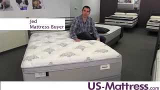 Spring Air Back Supporter Four Seasons Bliss Plush Eurotop Mattress [upl. by Parcel]