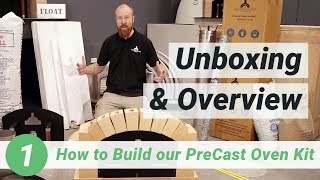 How to Build our PreCast Oven Kit  1 Unboxing amp Overview [upl. by Aowda]