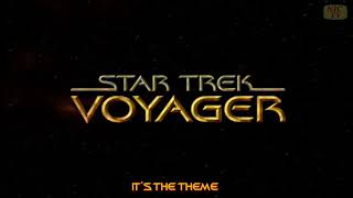 Star Trek  Voyager Theme Song Lyrics [upl. by Gannon]