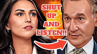 Tulsi Gabbard STUNS on Real Time w Bill Maher SHUTS DOWN Maher on The Draft [upl. by Yerdna]