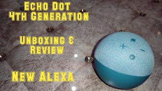 Amazon Echo Dot 4th Gen Unboxing amp Review  Alexa 4th Generation Setup  Best Bluetooth Speaker [upl. by Sirromed407]