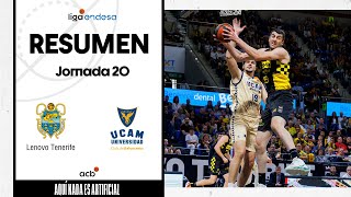 Lenovo Tenerife  UCAM Murcia 7573 RESUMEN  Liga Endesa 202324 [upl. by Calvin]