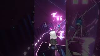 Playing Hololive music in Beatsaber gawrgura moricalliope deco27 beatsaber vr hololive Q [upl. by Maro]