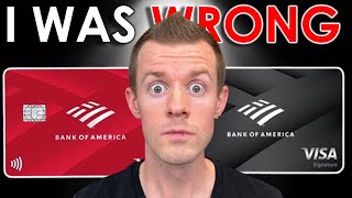 I WAS WRONG Bank of America Credit Card MAJOR Secret 3281 on EVERYTHING [upl. by Suoicerpal]