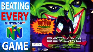 Beating EVERY N64 Game  Batman Beyond Return Of The Joker 133394 [upl. by De]