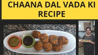 chaana dal vada ki recipe tasty food [upl. by Eirrab415]