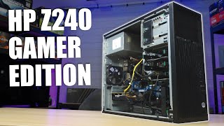 Turning an old Z240 Workstation into a £150 Gaming PC [upl. by Barbette]