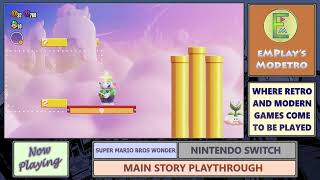 Super Mario Bros Wonder  Nintendo Switch  World 2  17  Countdown To Drop Down [upl. by Kinom]