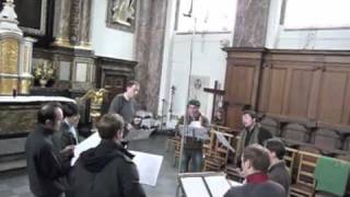 Vox Luminis Brumel Lamentation LIVE [upl. by Bonn]