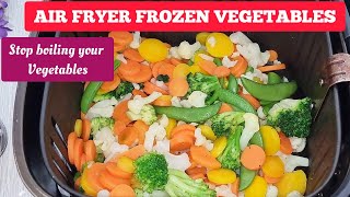 How To Cook Frozen Vegetables in the Air Fryer Quick amp Hassle Free Yet Healthy and Nutrient Packed [upl. by Norted109]