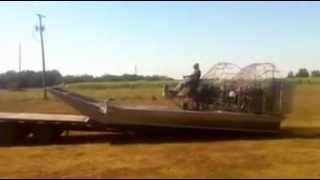 Same boat they said would not run dry ground on Feb 1st 2013 by Neil Thibodaux with Airboat Addicts [upl. by Ornas]