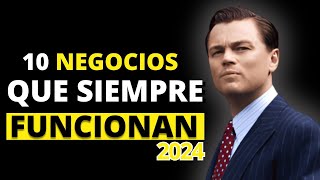 🚀💰Top 10 ideas de negocios 2024 Siempre Funcionan💰🚀 [upl. by Eisiam902]