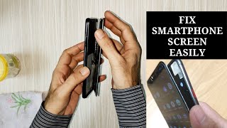 How to fix smartphone screens A stepbystep guide  How to Glue Smartphone Screen Easy Repair [upl. by Ultann]