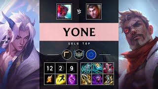 Yone Top vs Jayce Unstoppable  EUW Challenger Patch 1418 [upl. by Gabbert]