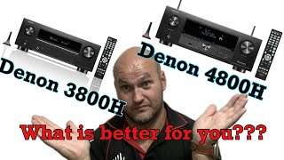 Watch before you buy a Denon 3800H or 4800H [upl. by Ayetal]