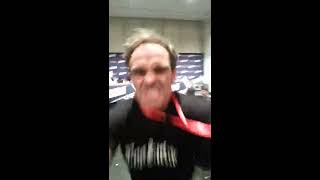 Trevor Phillips Steven Ogg from GTA 5 Tells me quotGo F Yourselfquot NY Comic Con 2013 Original [upl. by Loralie]